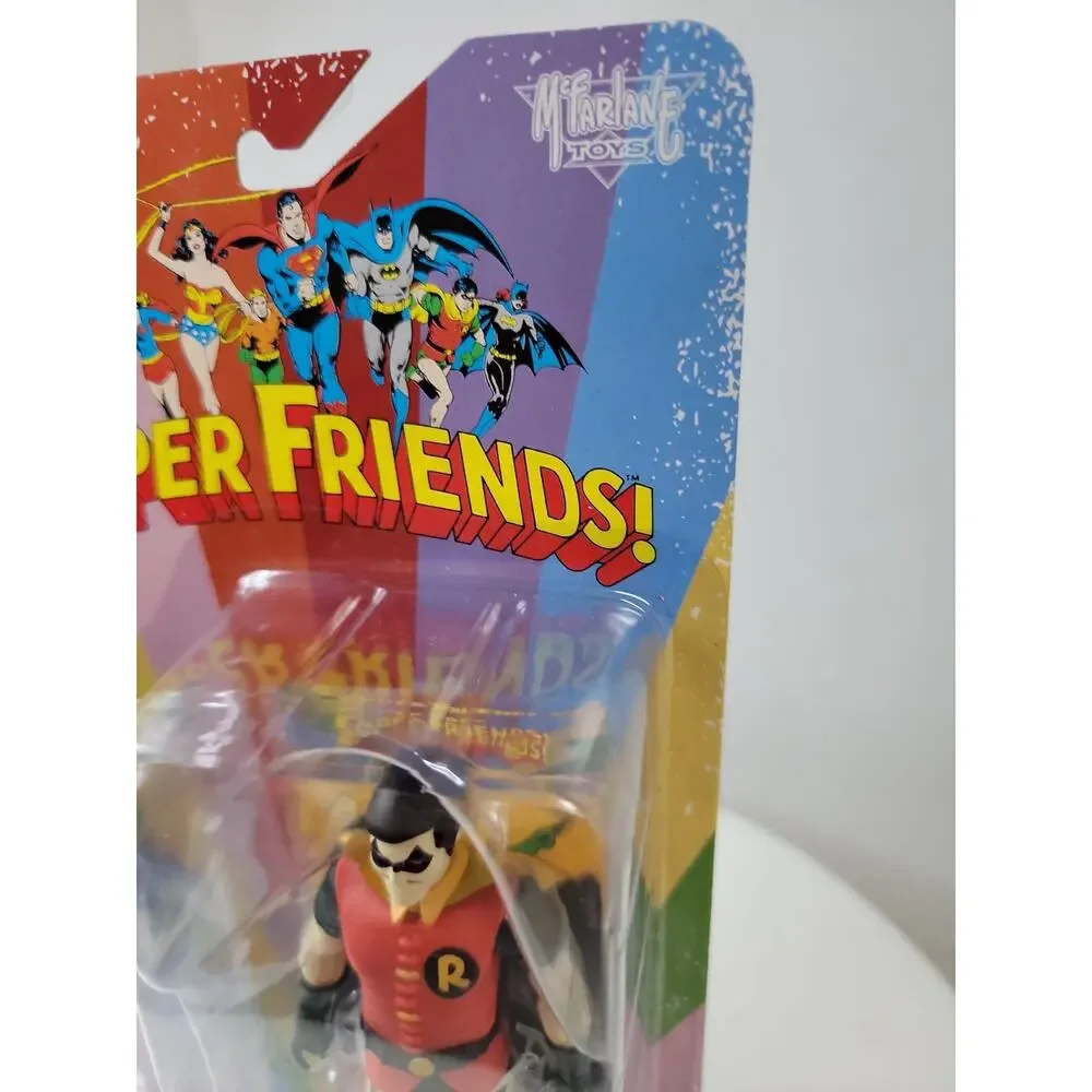 McFarlane Toys DC Retro Super Friends Evil Robin Platinum Edition Chase NEW